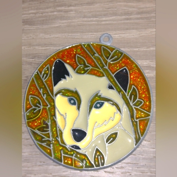 Vintage Stained Glass Sun Catcher Lot (7) - Picture 6 of 12